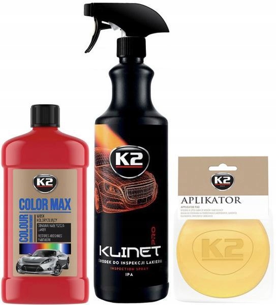 K2 WOSK KOLORYZUJĄCY CZERWONY 500ML KLINET