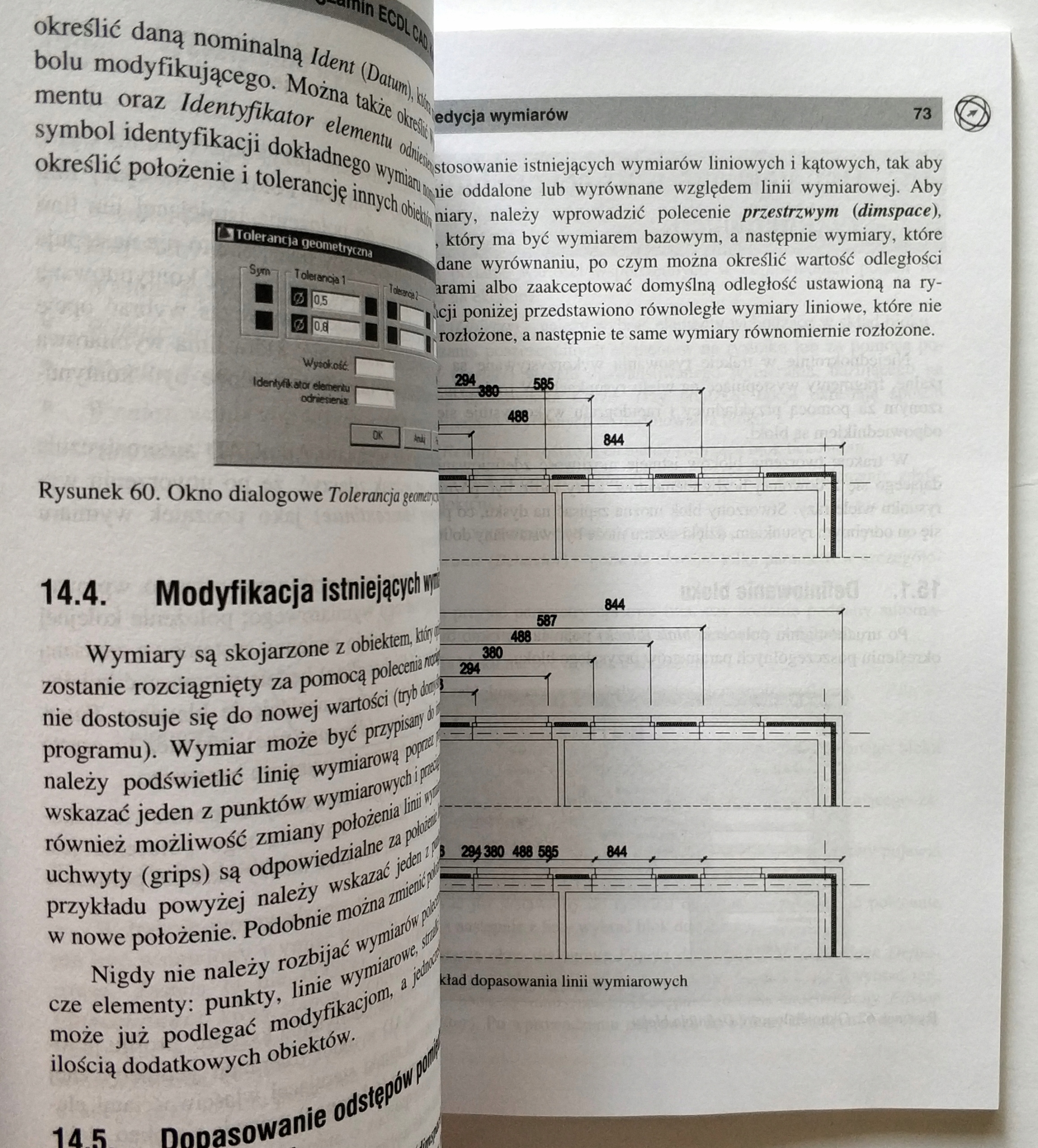 ZDAJEMY EGZAMIN ECDL CAD, KOMPENDIUM WIEDZY I UMIEJĘTNOŚCI, LISOWSKI, NOWA Nośnik książka papierowa