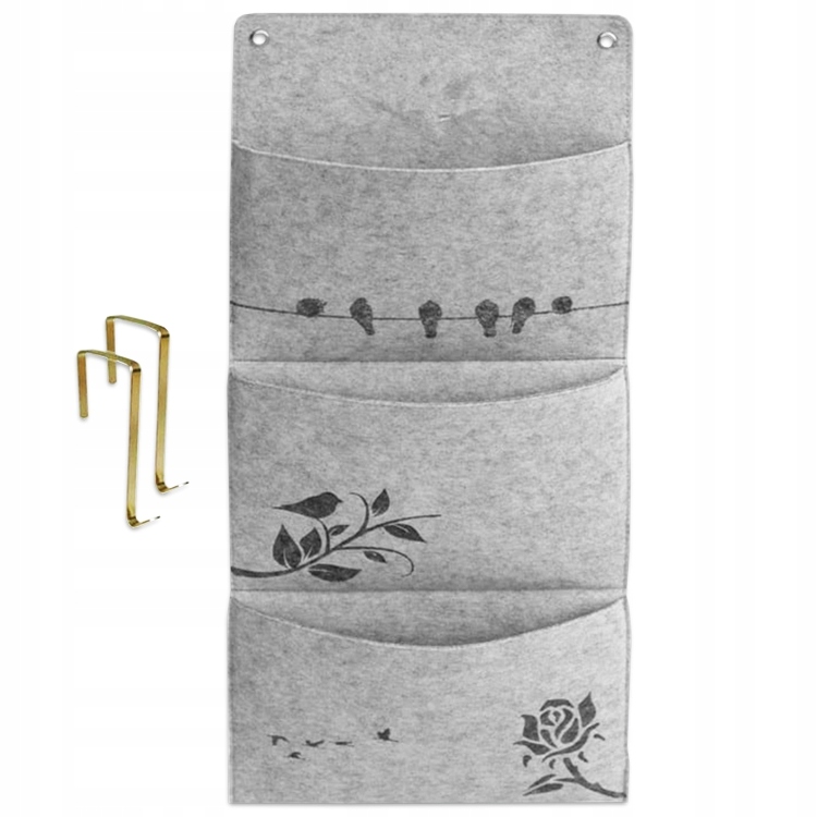 

Filcowy wiszący organizer Gadget