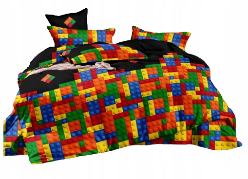 

Komplet Pościeli 140x200 Klocki Lego Dziecko