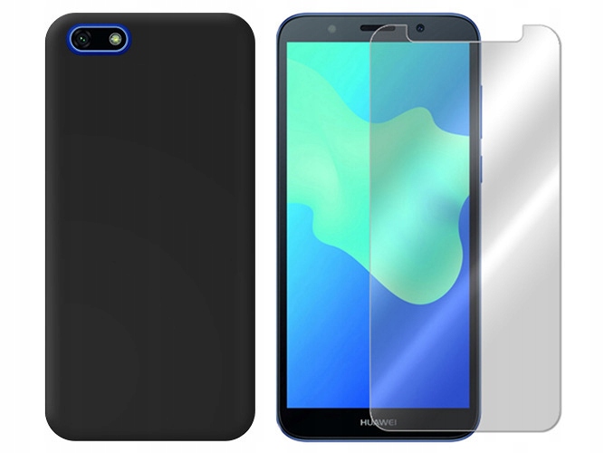 

Huawei Honor 7S Etui Pokrowiec Case Mat + Szkło 9H