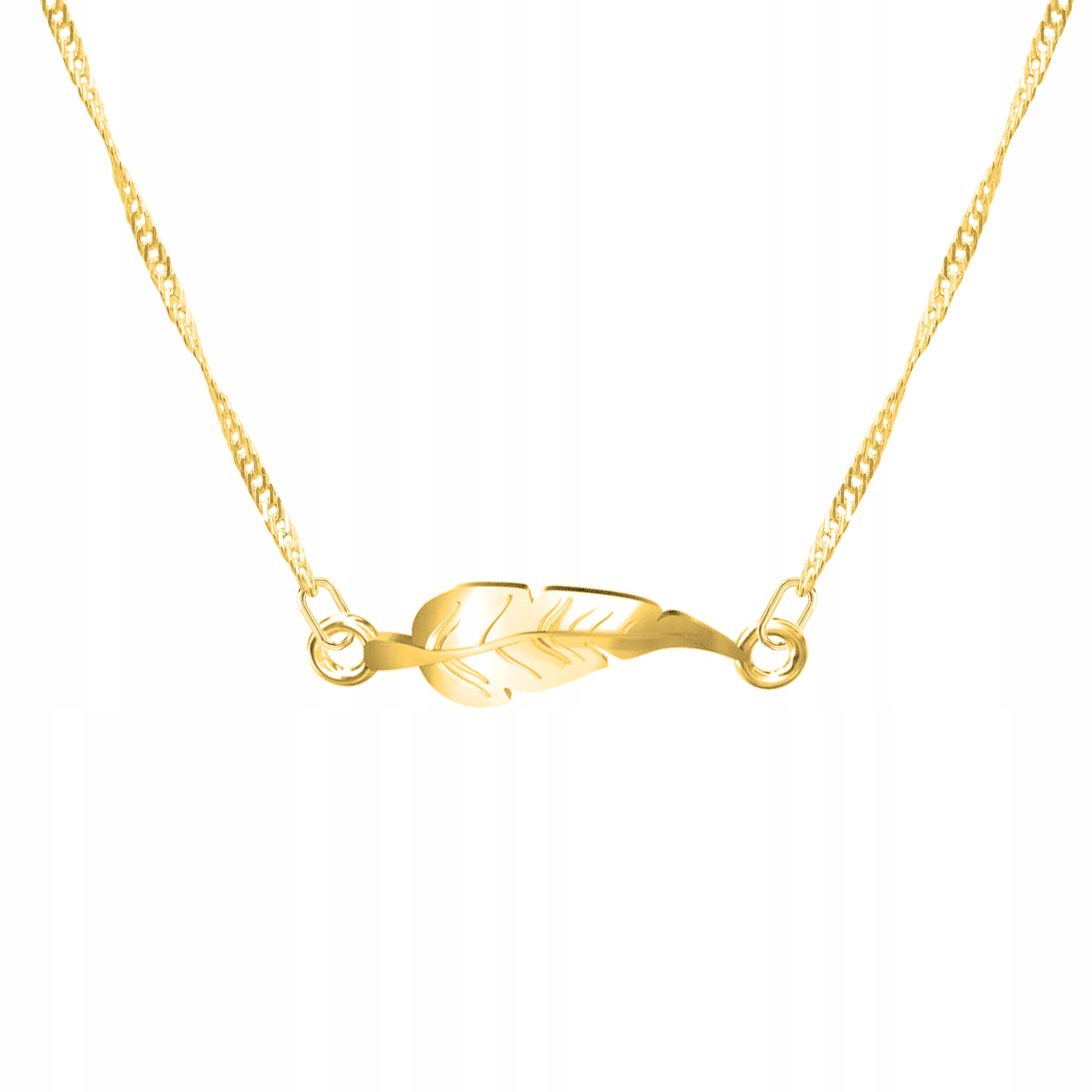 Řetízek zlatý náhrdelník 925 Pero pero