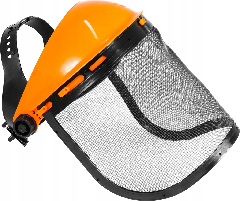 MASKA PRZYŁBICA OCHRONNA TWARZY OSŁONA Z SIATKĄ KOSY SPALINOWEJ PODKASZARKI EAN (GTIN) 074299057854