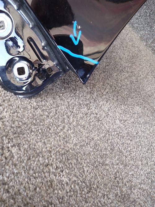 VW TOUAREG 10-18 fender right front front