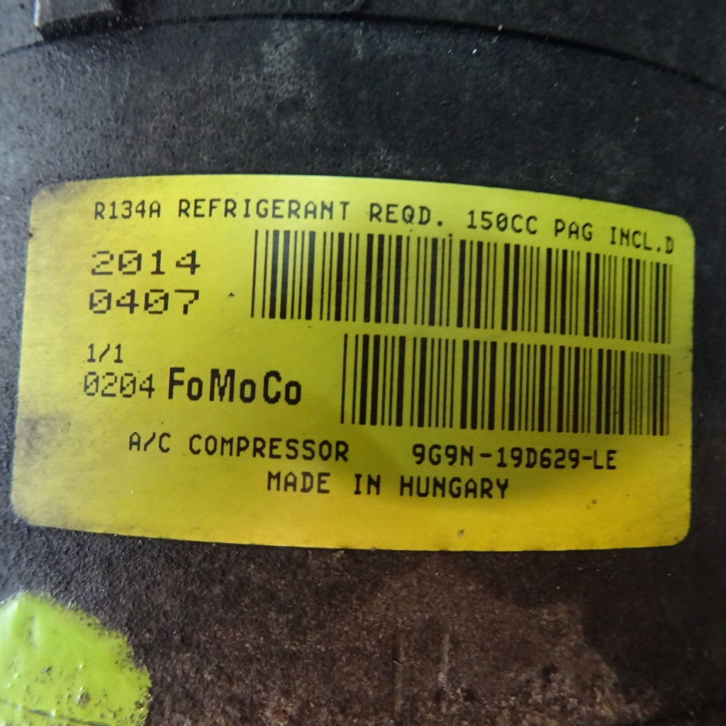 FORD MONDEO MK4 2.0EBOOST compressor; 9G9N19D629LE