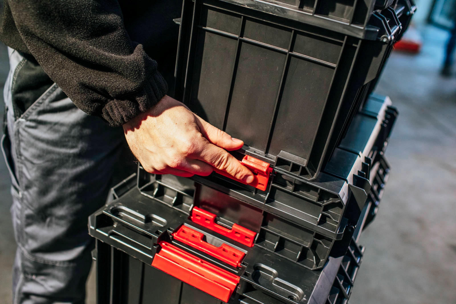 Qbrick System PRO Drawer 1 Toolbox 2.0 Basic Rodzaj skrzynka do przenoszenia