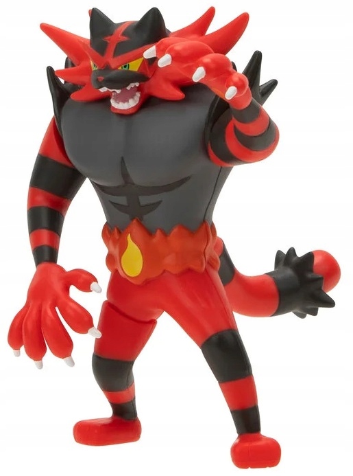 Figurka Pokemon Incineroar Bitewna z Funkcją Ataku Ruchoma Typ figurka