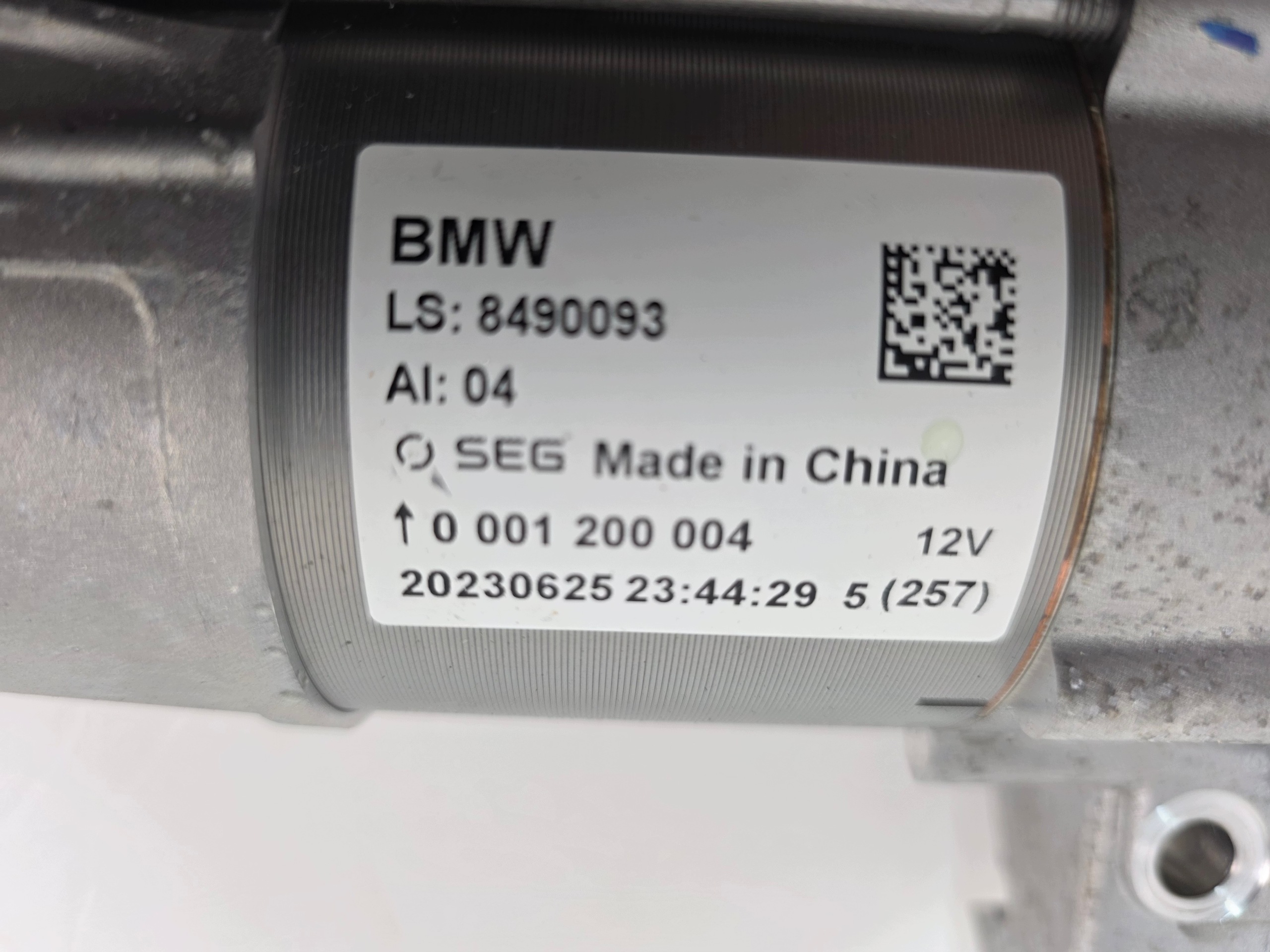 starter B57 3.0D BMW G05 G06 G07 LCI 8490093