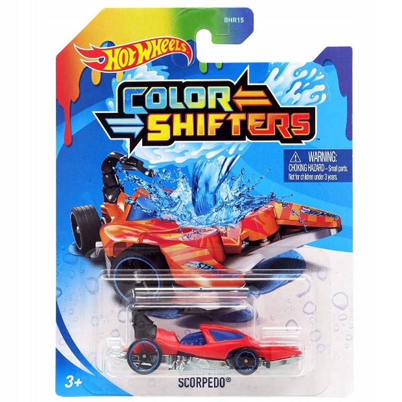 

Hot Wheels Scorpedo Zmienia Kolor Auto Autko Color