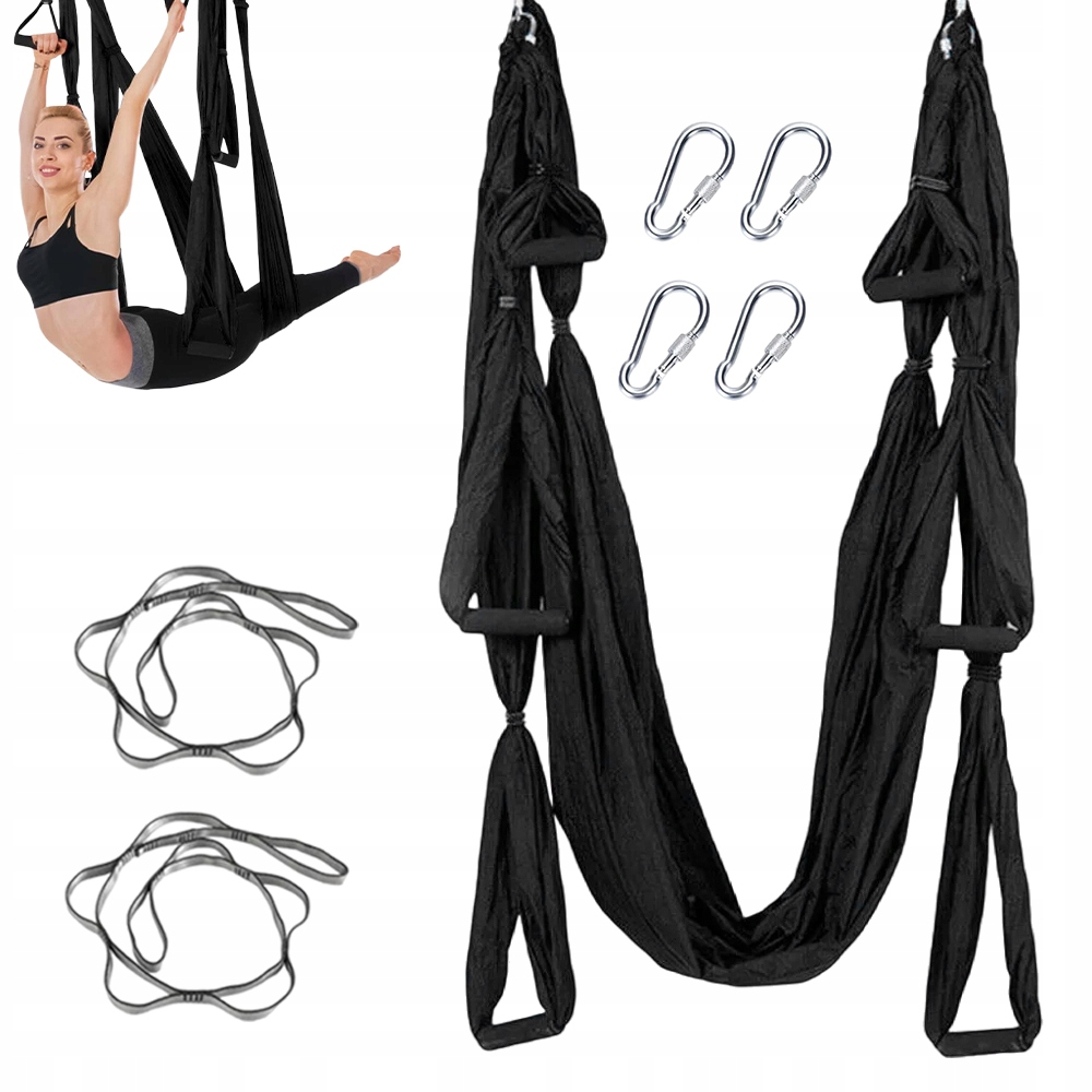 Houpačka Na Vzduchovou Jógu Houpací Síť Na Jógu Akrobatická 220×130 CM