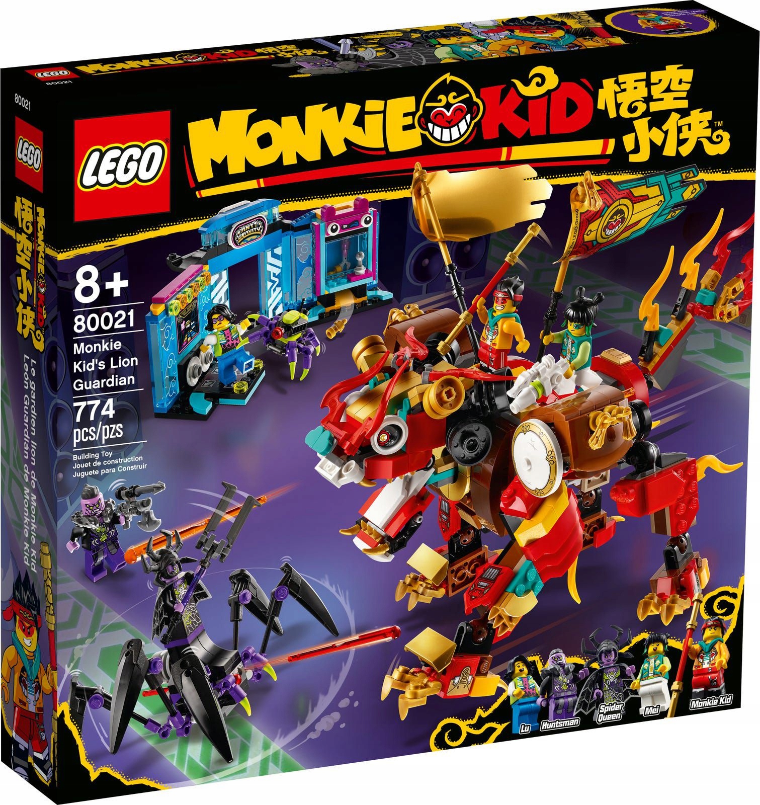 

Lego Monkie Kid 80021 Lwi Strażnik Monkie Kida