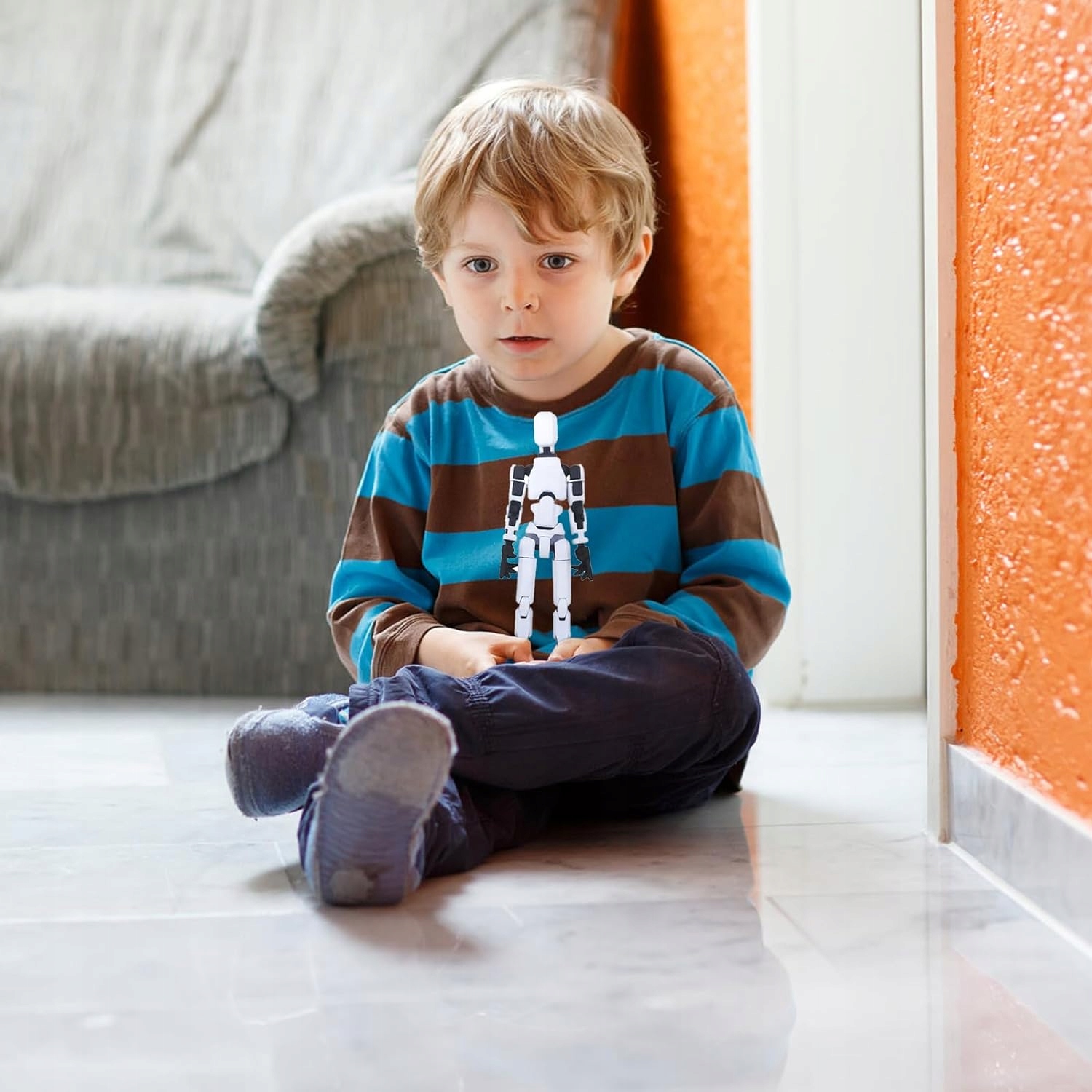 DUMMY WIELOPRZEGUBOWY RUCHOMY ROBOT DRUKOWANY MANEKIN 3D TOYSLUCKY 13 TOY Kod producenta WIELOPRZEGUBOWY RUCHOMY ROBOt