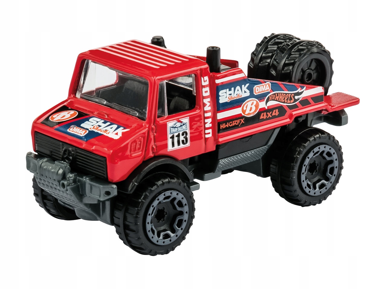 

Hot Wheels Autko Resorak Mercedes Unimog 1300 Aw