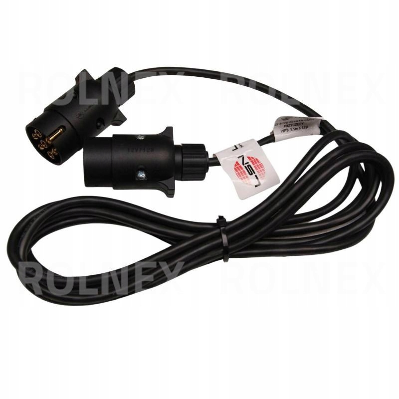 Elektrický kabel 3,5M 2 zástrčky 5 Ž Lsn WPW35M5Ž