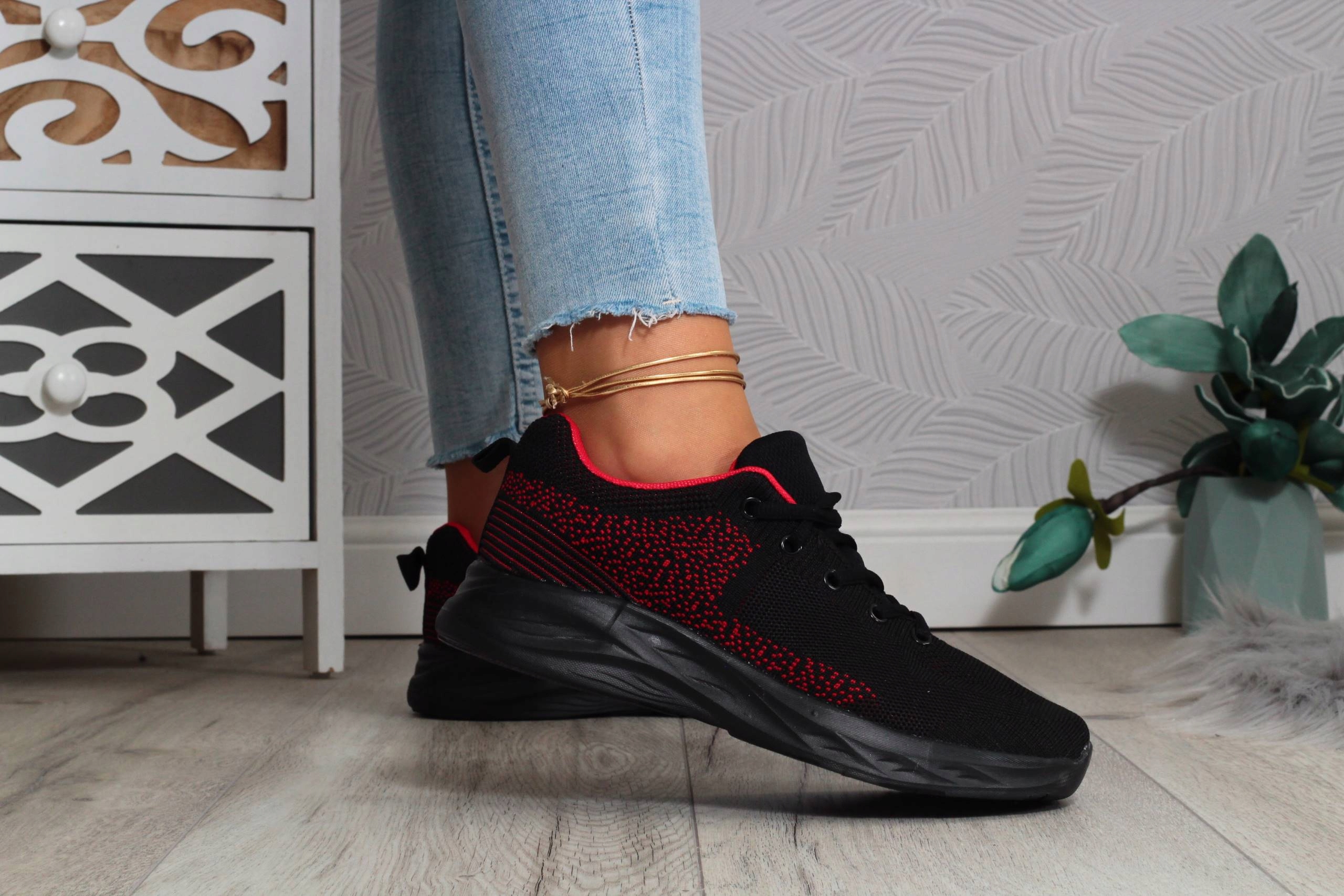 BUTY DAMSKIE OBUWIE SPORTOWE SNEAKERSY WIĄZANE Marka inna