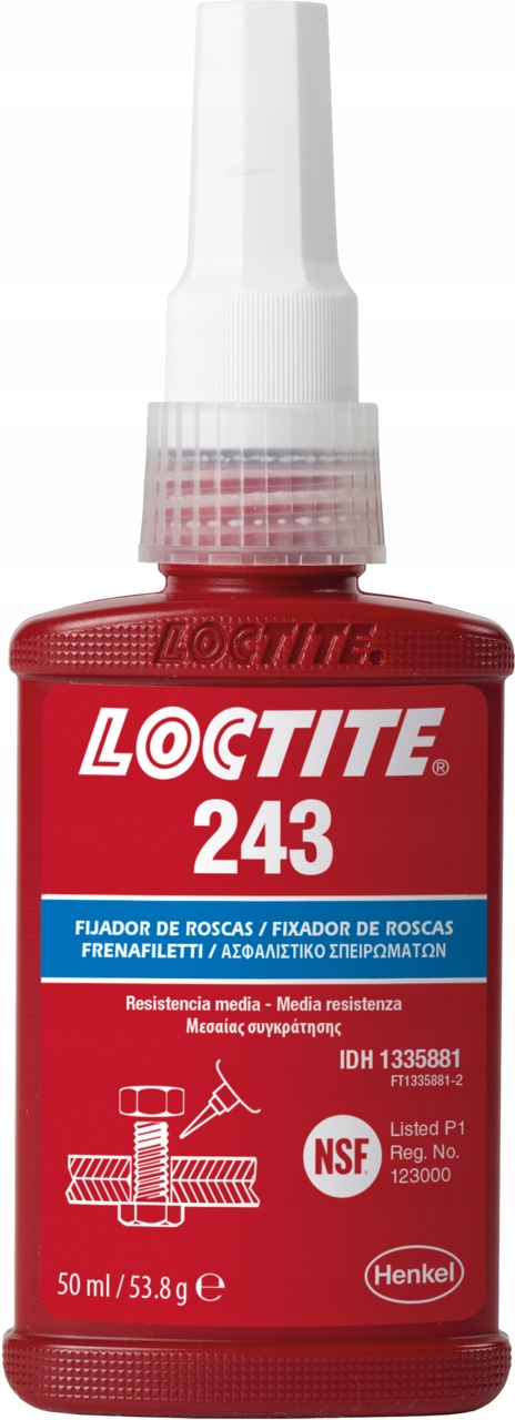 Loctite 243 50ML Bez Coc Coa Autoryzowany Dystrybutor