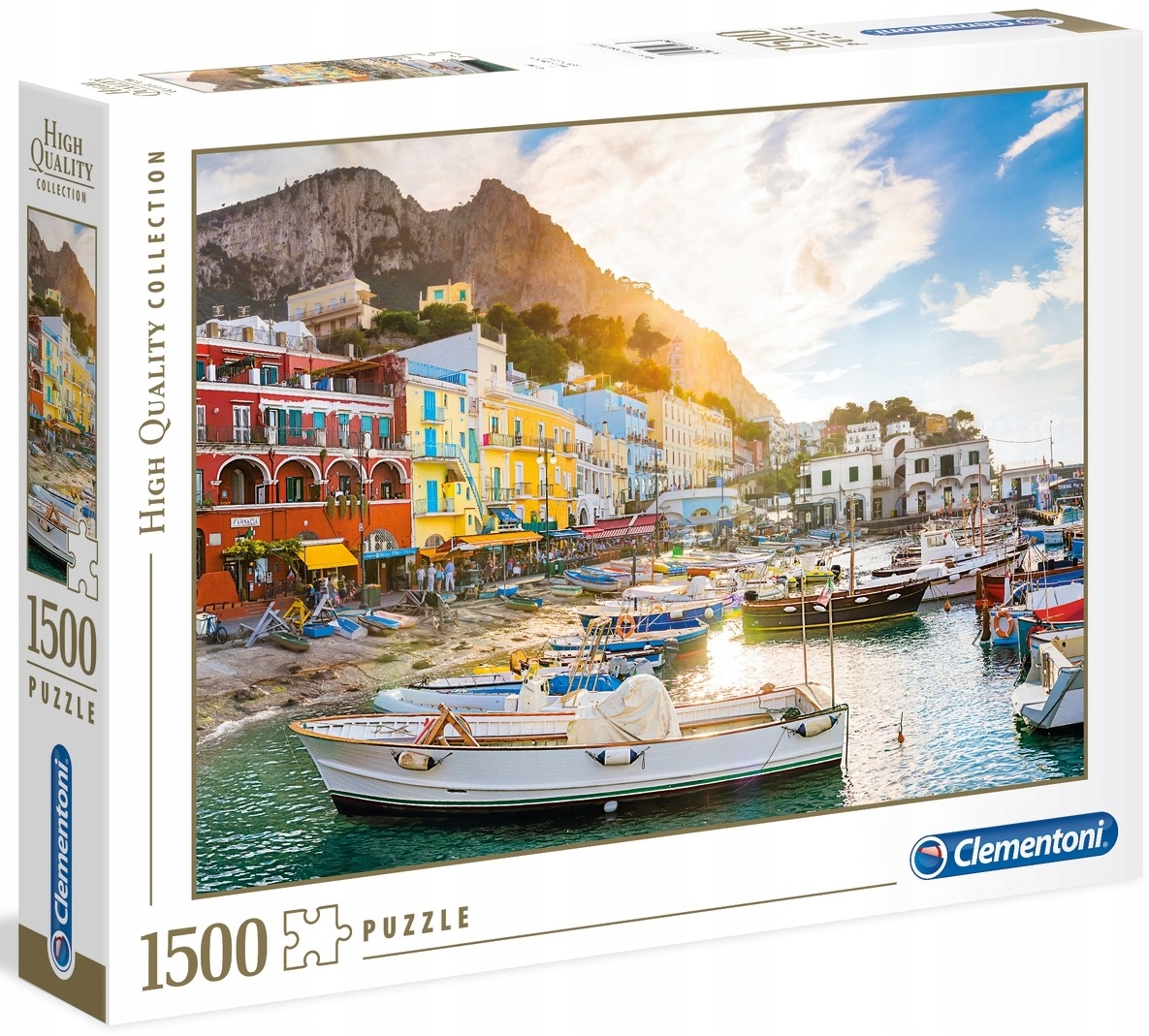 

Puzzle 1500 el. Capri Clementoni Widoki Włochy
