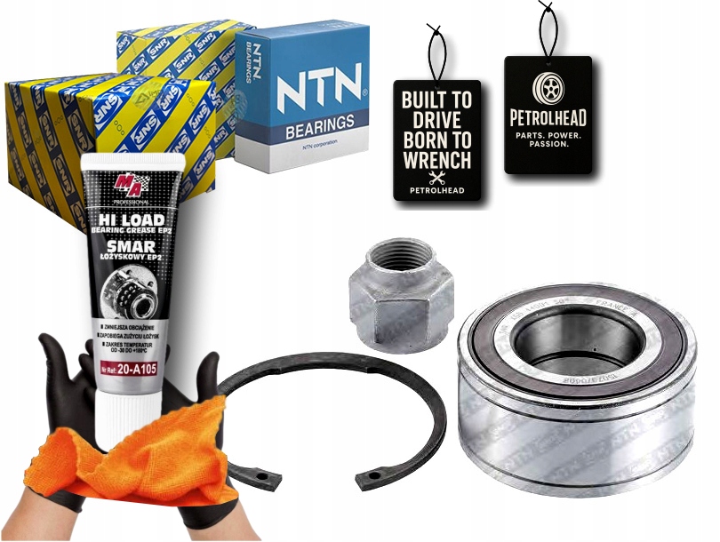 Sada Ložisek Kol (37X72X33) Citroen C2 C2 Enterp #Petrolhead Pro+ Kit7