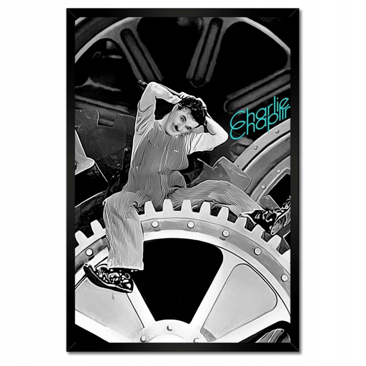 Plakáty v rámu 40x60 Charlie Chaplin