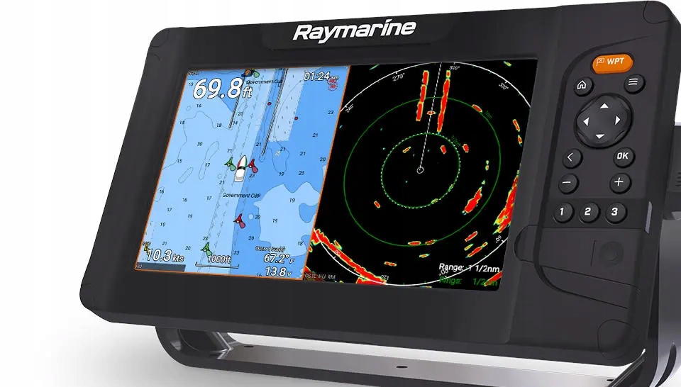 Raymarine Element S 7'' Sonar CHIRP z ploterem map WiFi, GPS, przetrwornik Model ELEMENT s7