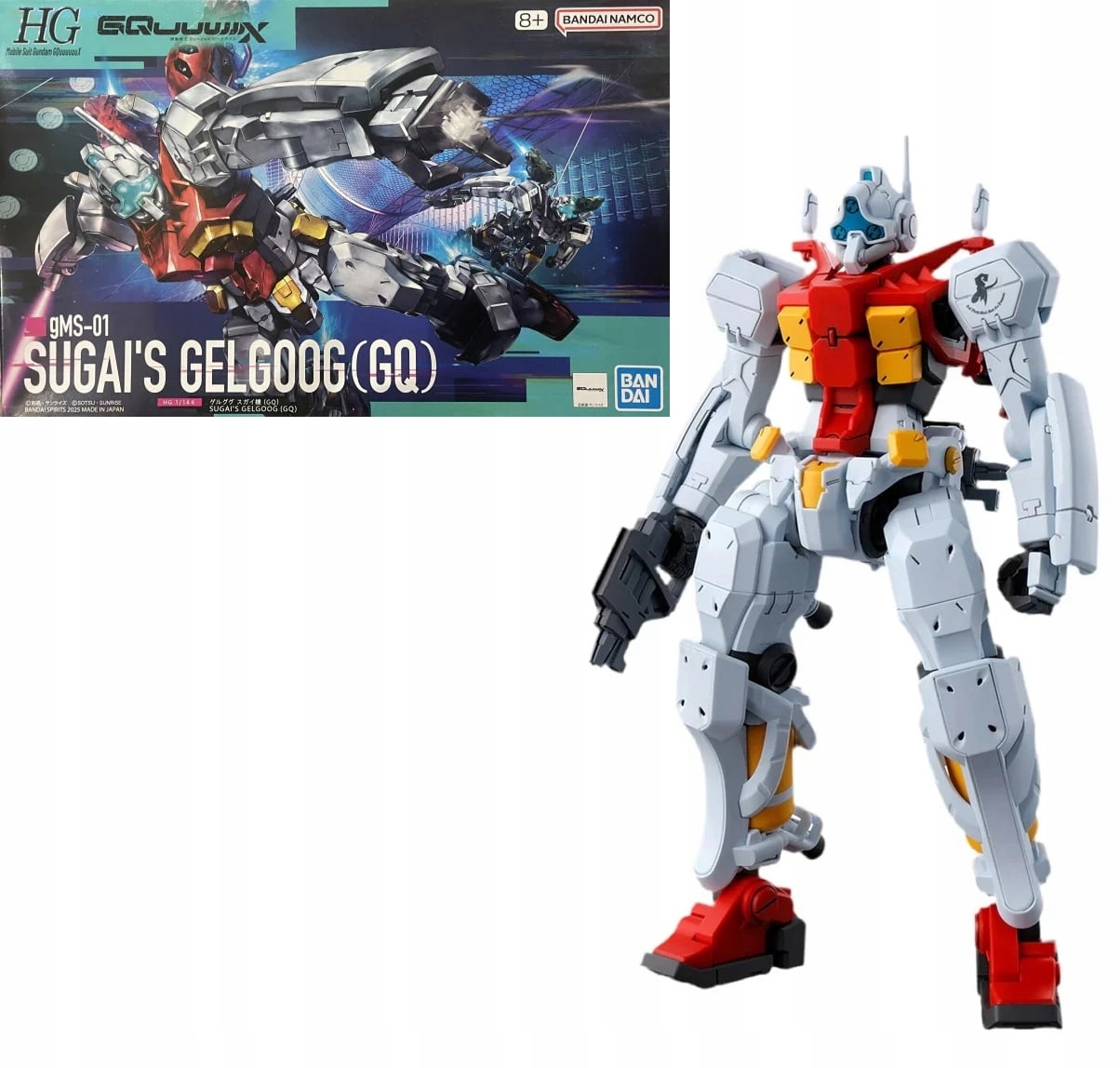 Gundam – Hg 1/144 GQuuuuuuX Sugai's Gelgoog (gq) – Modelářský set