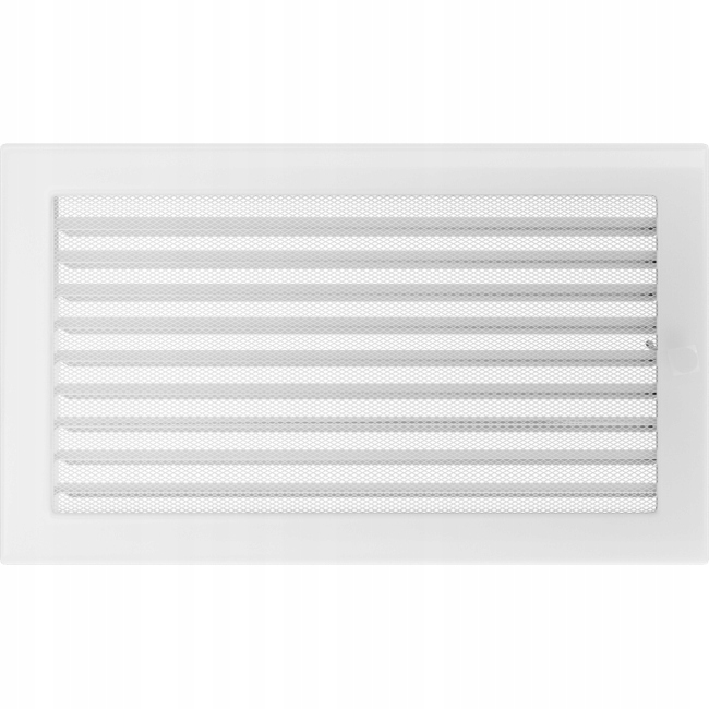 Ventilační krbová mřížka 22x37 Bílá Žaluzie