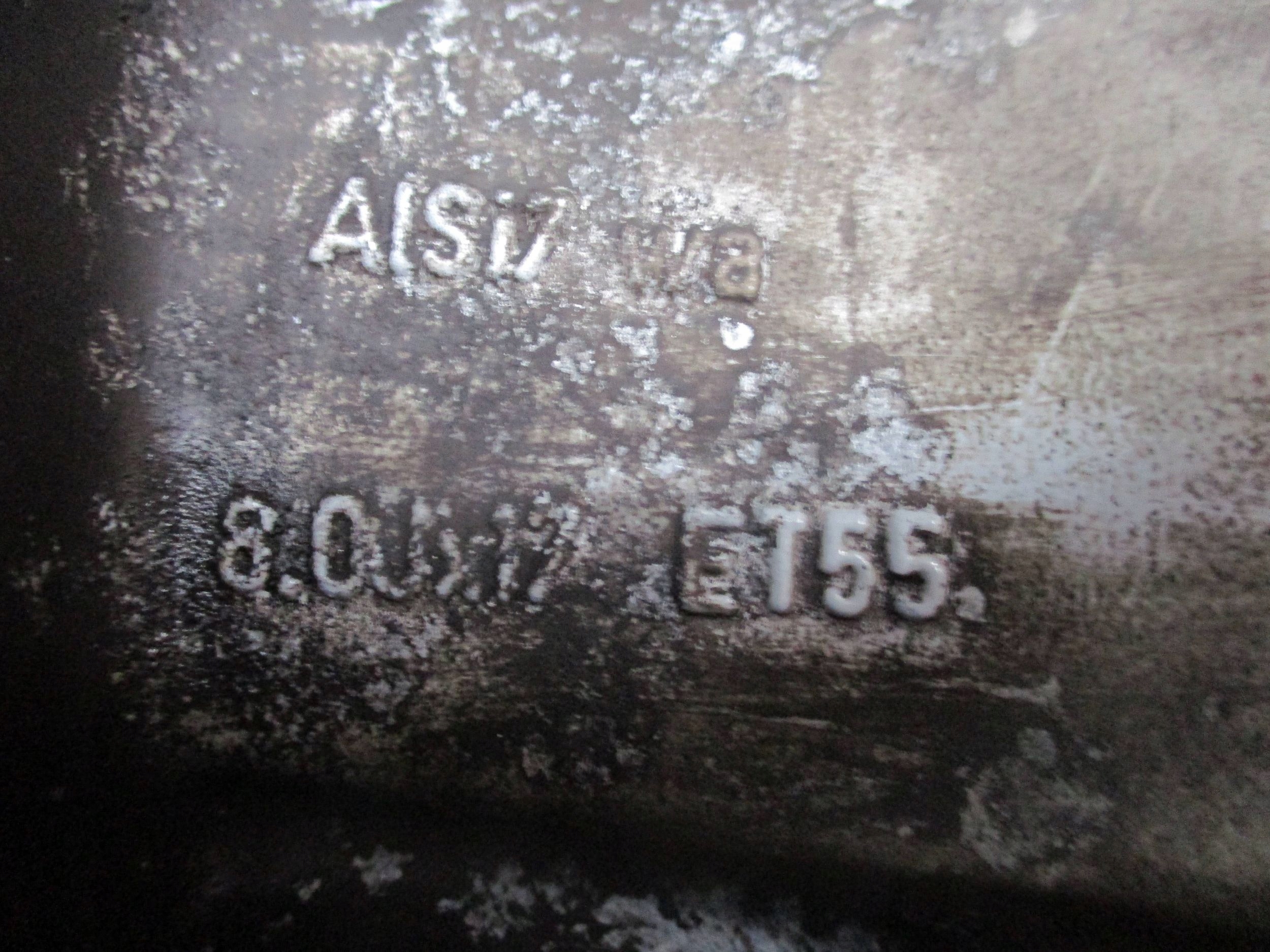 discs aluminium FORD RANGER 8Jx17 ET55 6x139,7