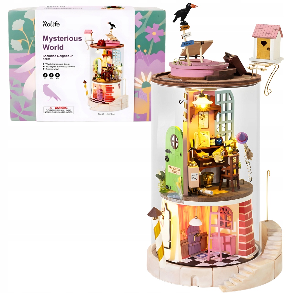 Model do Sklejania dla Dorosłych - Puzzle przestrzenne 3D, 4D dla ...