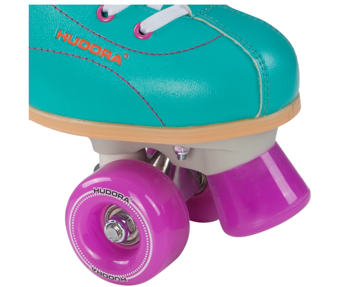 HUDORA Roller Disco Wrotki Zielone ROZMIAR 35 Marka Hudora