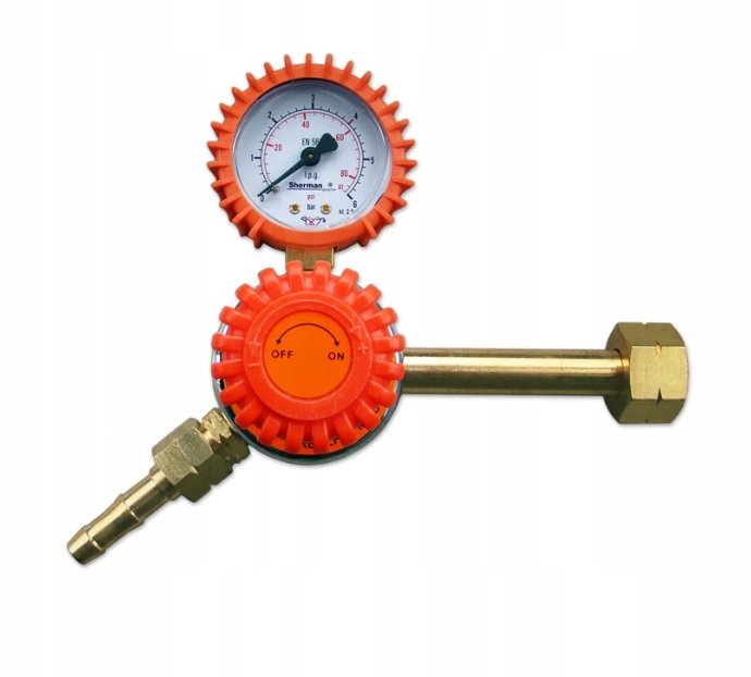 Reduktor Mouse Propanový 1 Manometr Lpg