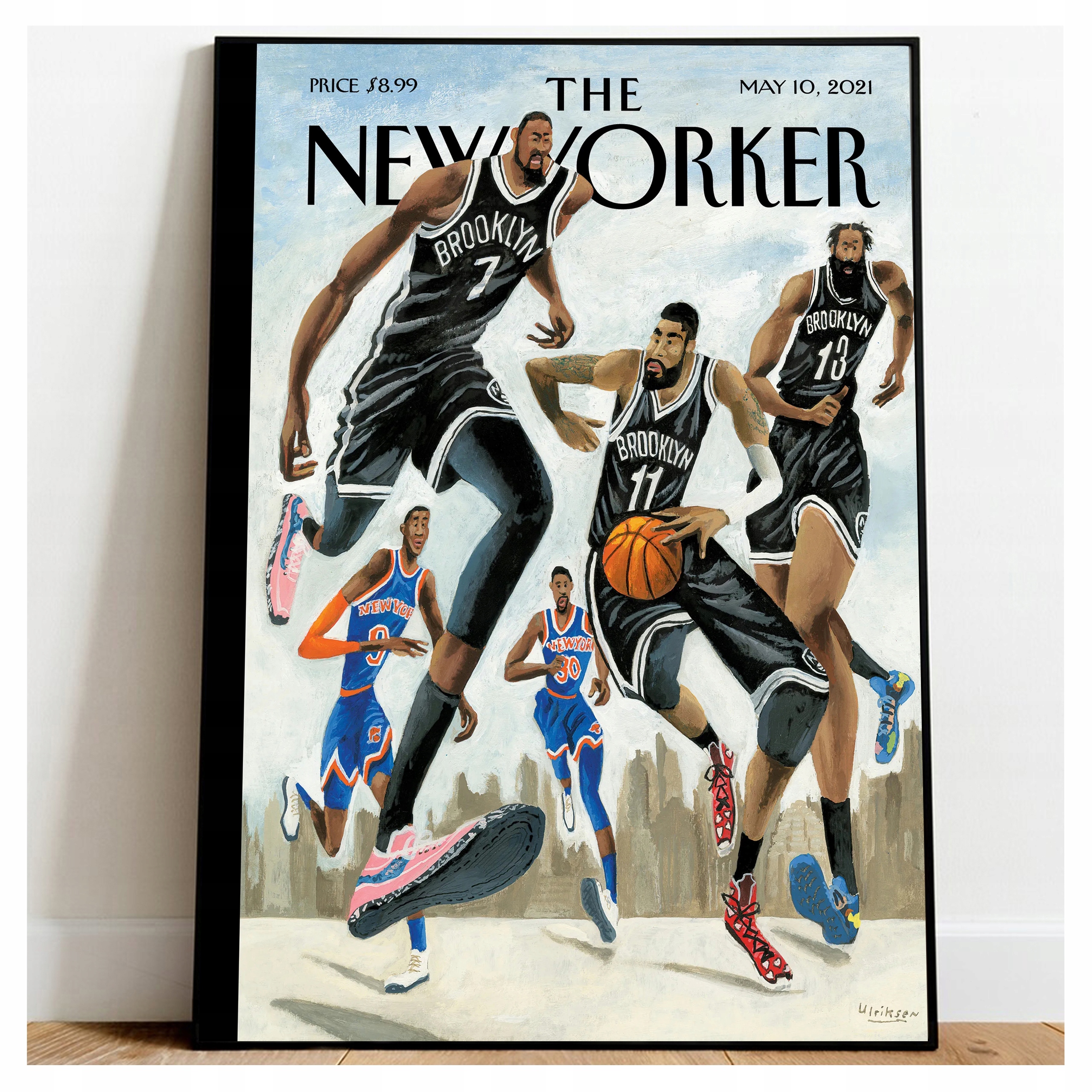 

Plakat Koszykówka Sport The New Yorker A3