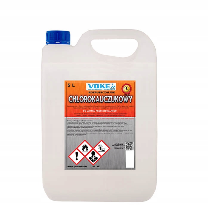 Rozpuszczalnik Chlorokauczukowy 5L Voke