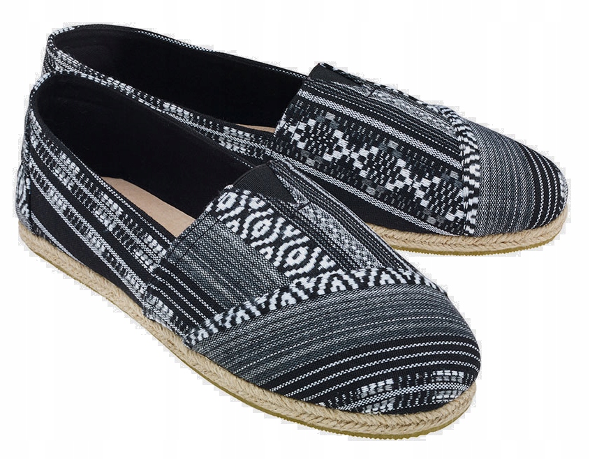 

Espadryle buty balerinki damskie aztecki wzór 37