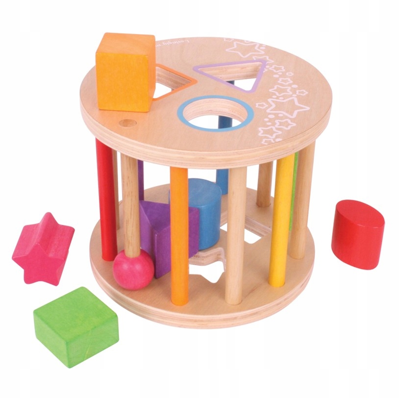 

Pierwszy sorter do turlania BB096 BigJigs