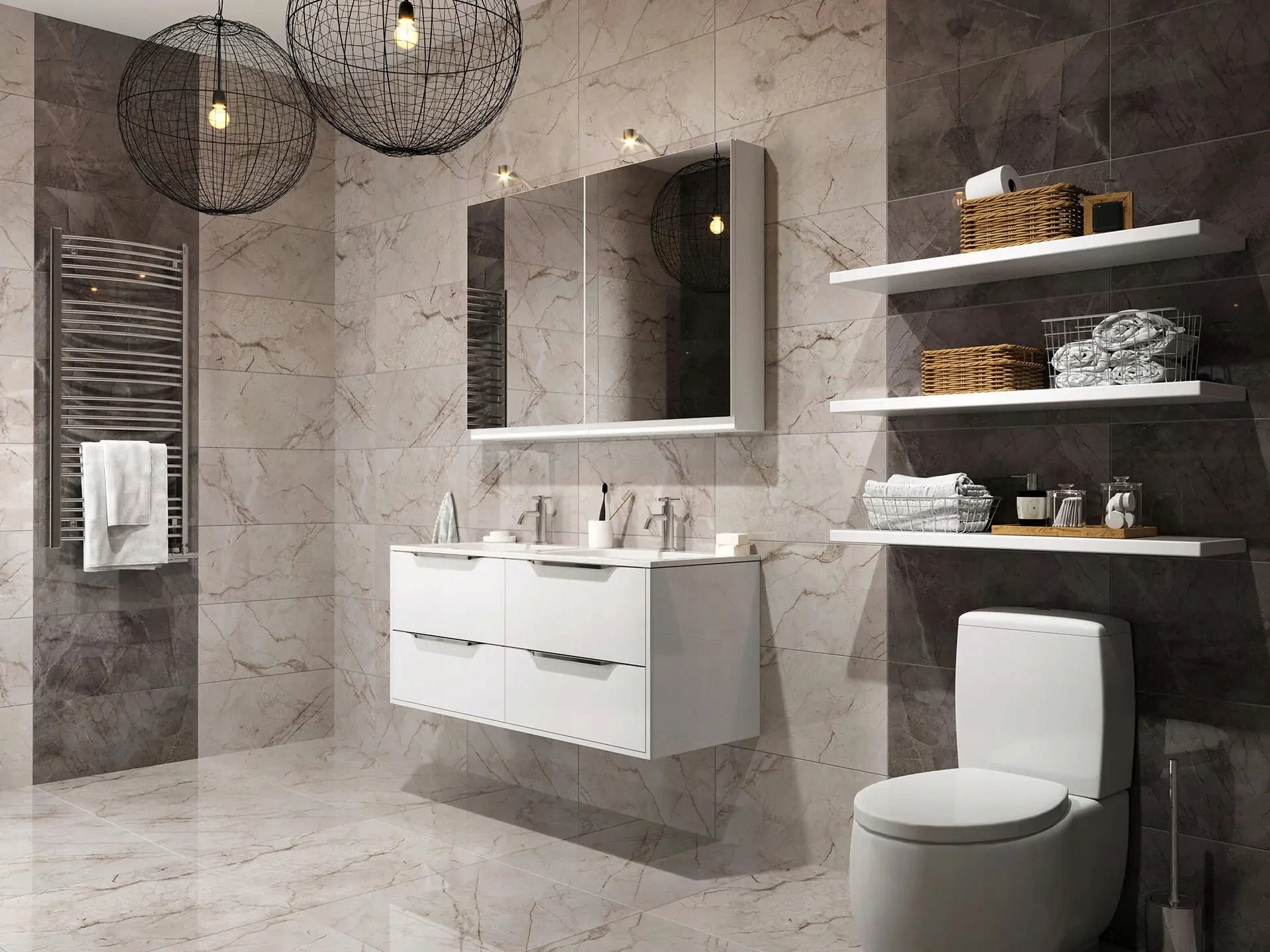 PŁYTKI GRES BIRTA DARK POLER GRS.434B.P 1,44m2 G.1 Typ gres