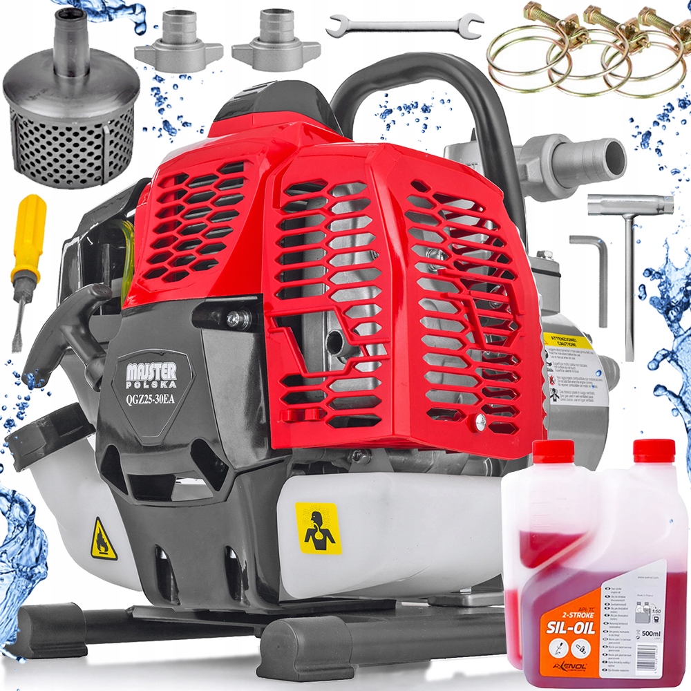 Pompa spalinowa wody motopompa Pro samozasysająca Szybki zasys 1 cal olej