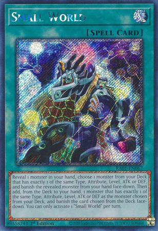 Yu-Gi-Oh! TCG: Small World (V.4) (RA01)