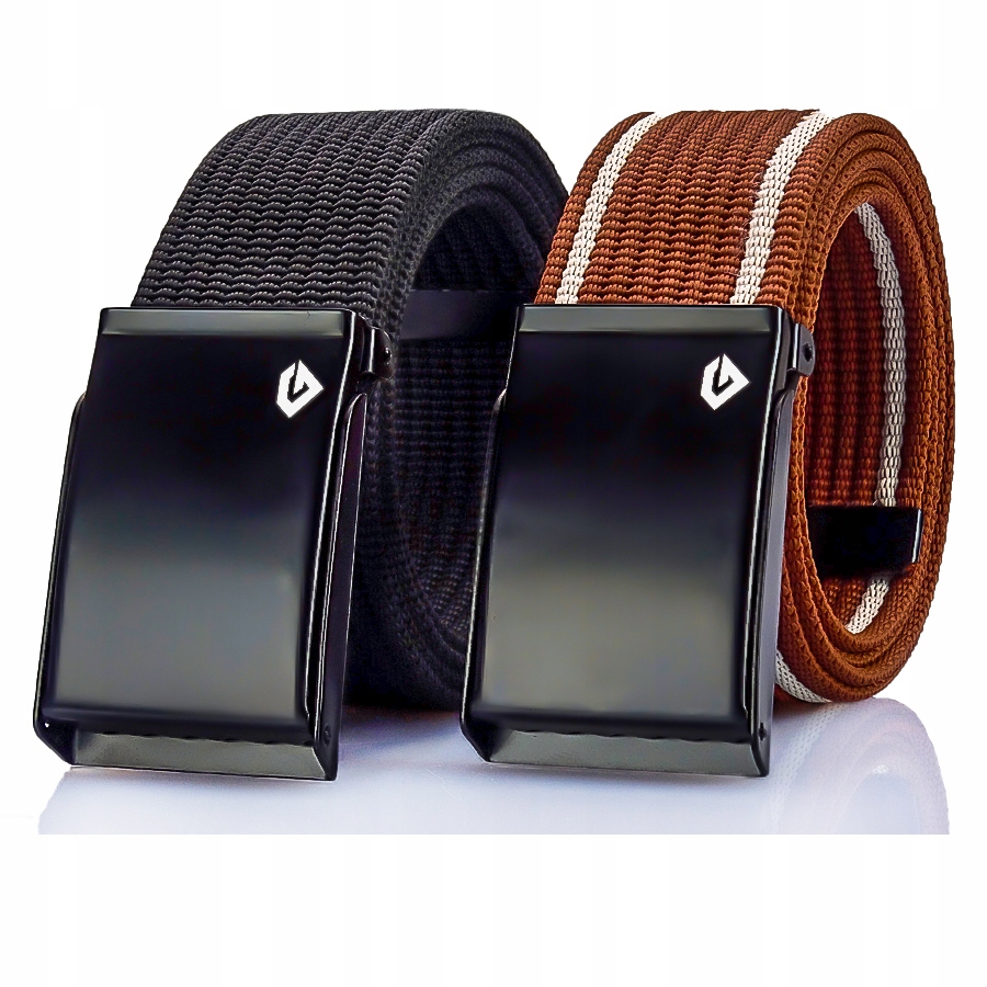 

Zestaw Parciany x2 Szerokie Metalowa Klamra Czarna