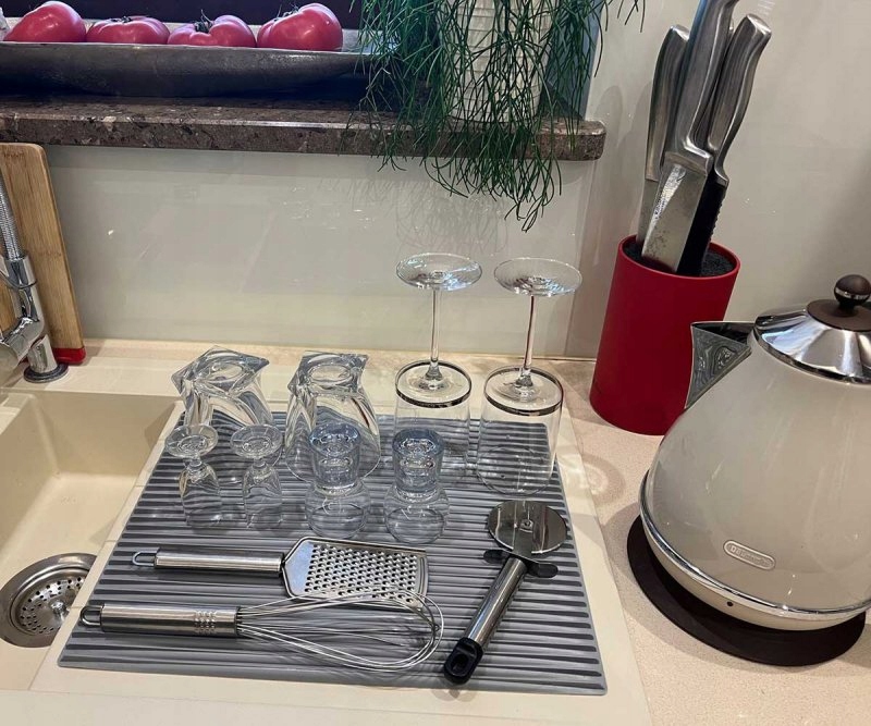 MATA PODKŁADKA OCIEKACZ DO NACZYŃ 45x39cm FLEXI Marka Practic