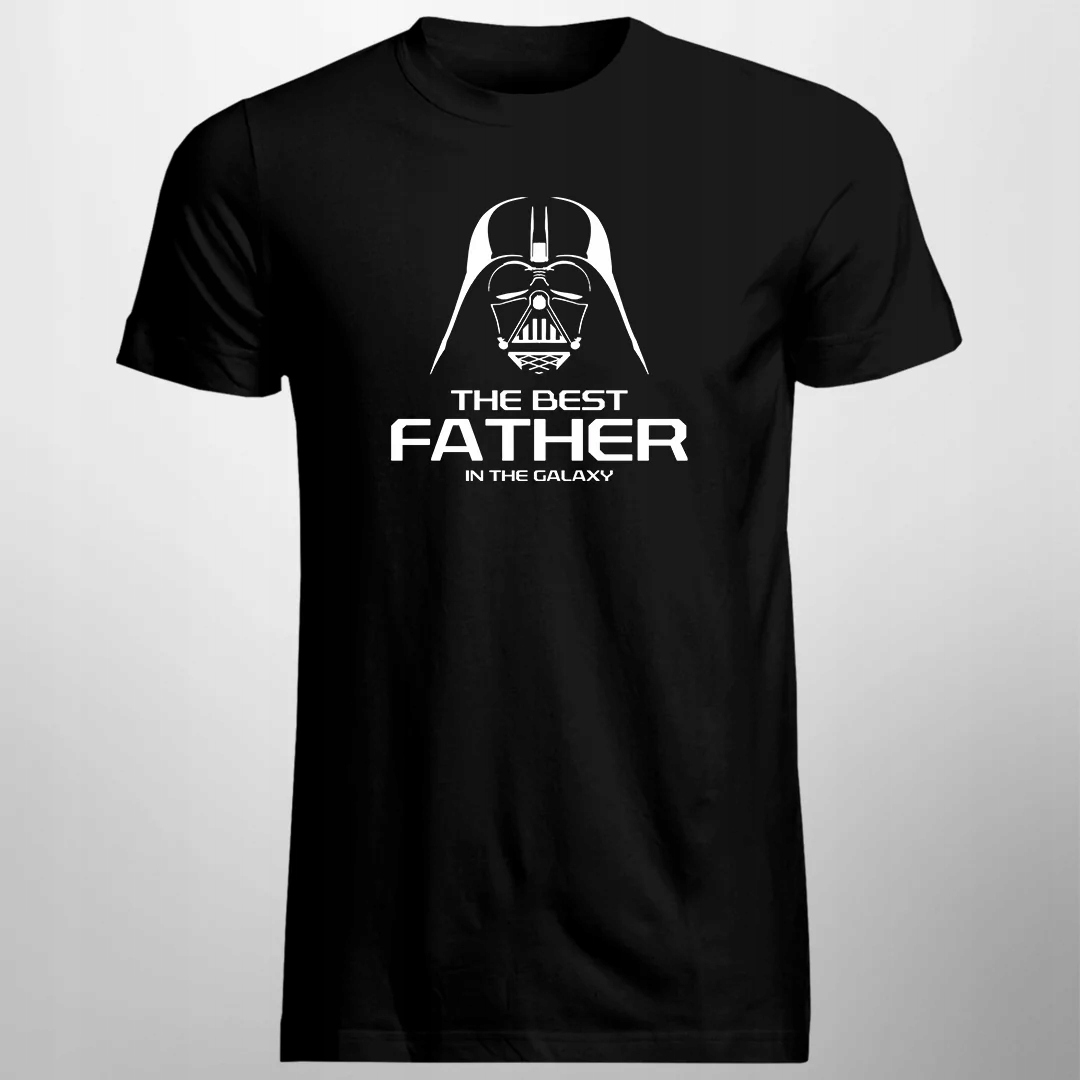 THE BEST FATHER IN THE GALAXY PÓLÓ APÁNAK AJÁNDÉK STAR WARS Méret L