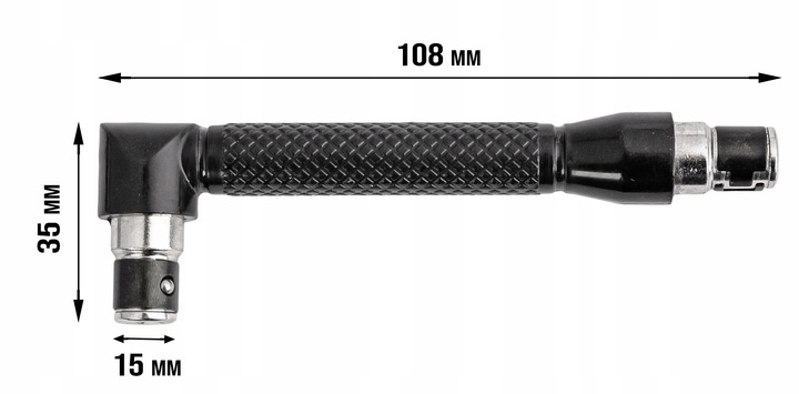 WKRĘTAK KĄTOWY UCHWYT DO KOŃCÓWEK BITÓW BITY 1/4 Marka inna