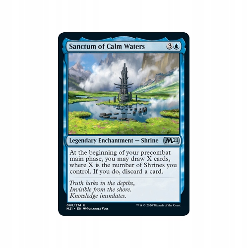 MTG 2x Sanctum of Calm Waters (Uncommon)