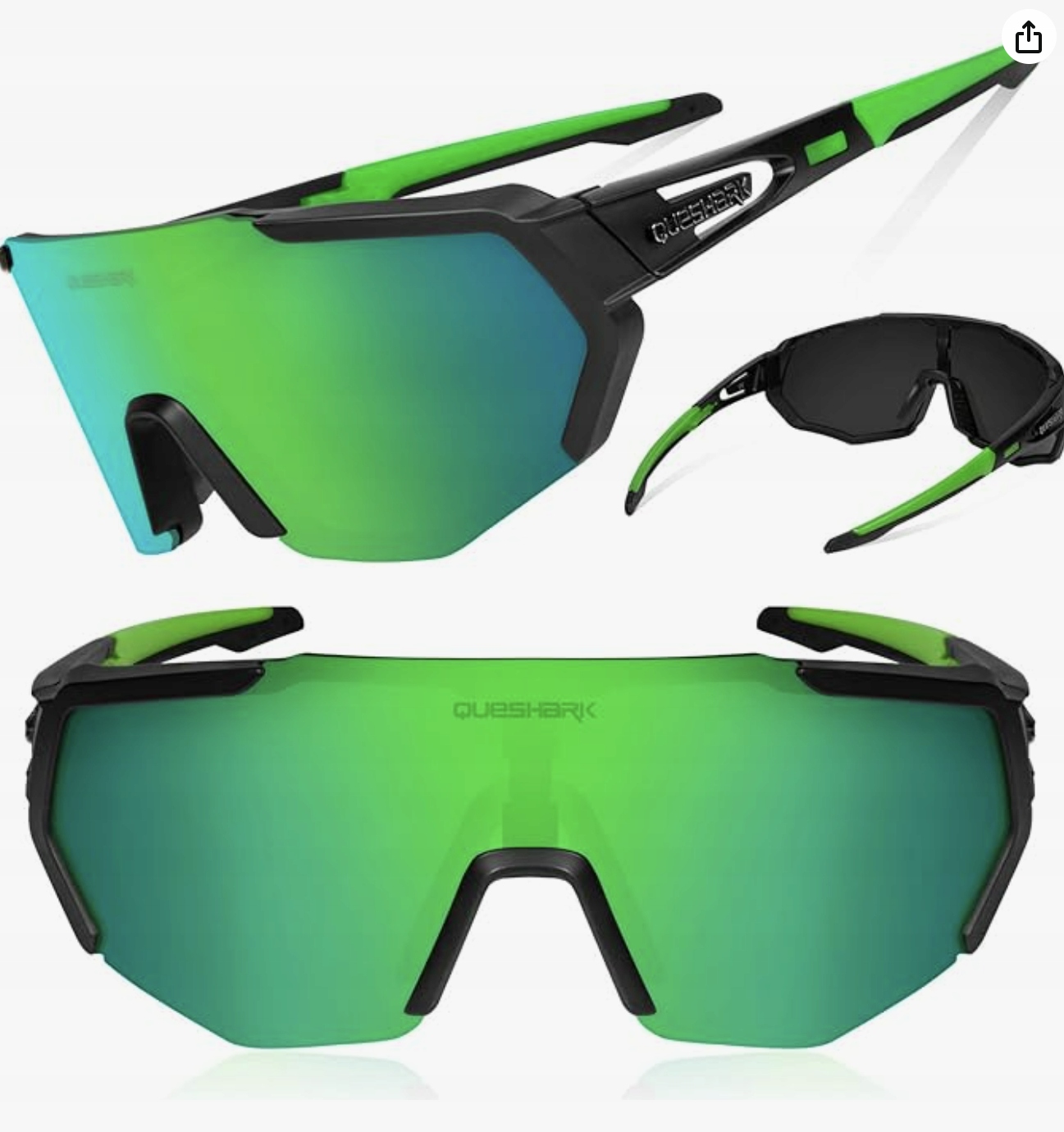 Okulary Rowerowe Polaryzacyjne Sportowe na Rower 3 Wymienne Szkła