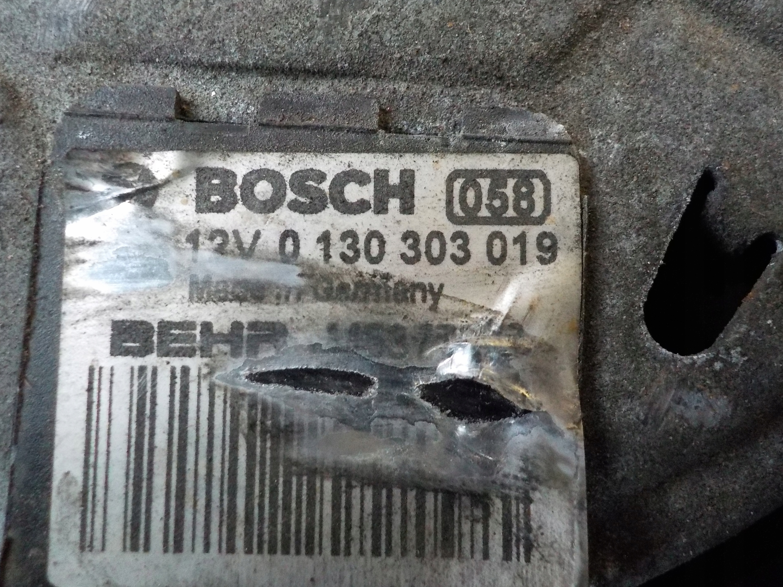 MINI MINI COOPER 1.6 Lüfter modul des Kühlers 0130303019