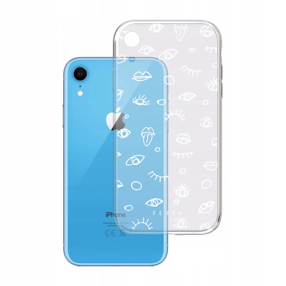 

Etui na Apple iPhone Xr 3mk ferya Blink Slim Wh