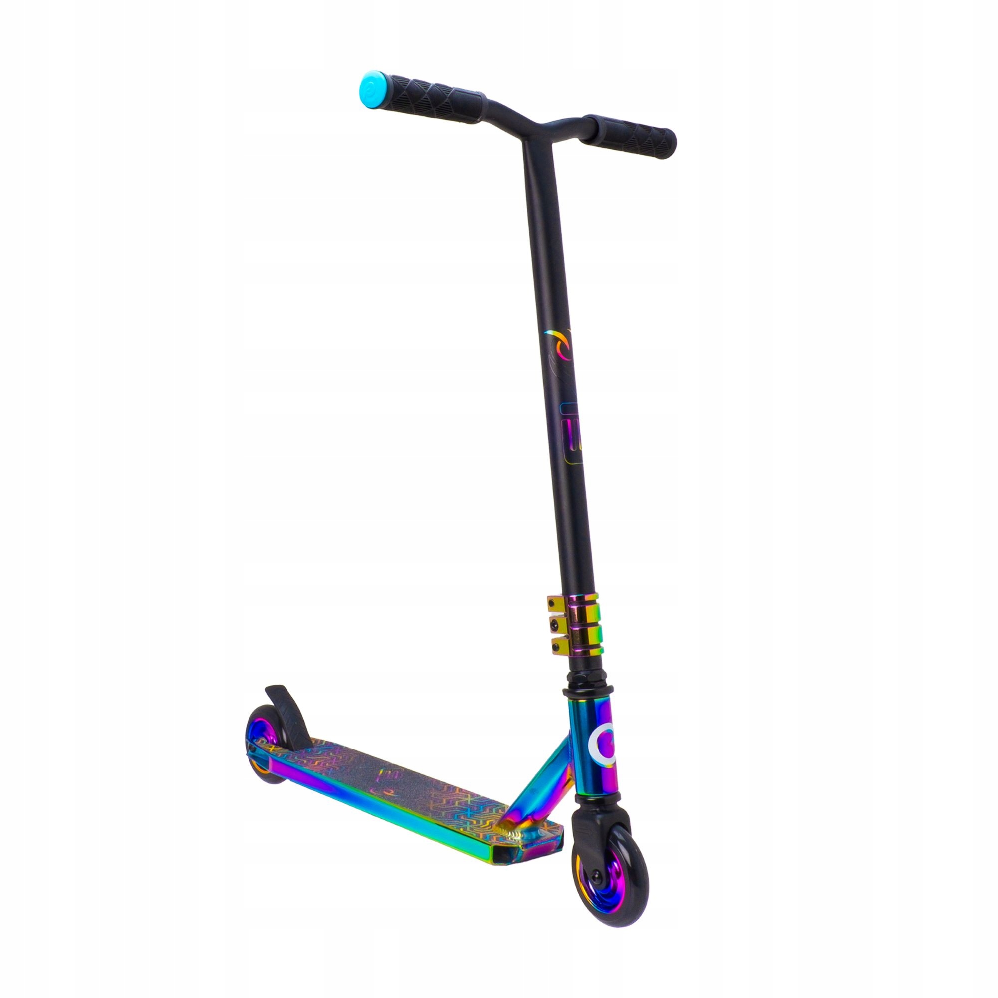 HULAJNOGA WYCZYNOWA KOLOROWA SLICK COLOR DWUKOŁOWA DLA DZIECI 6+ CHROME Koła Kauczukowe