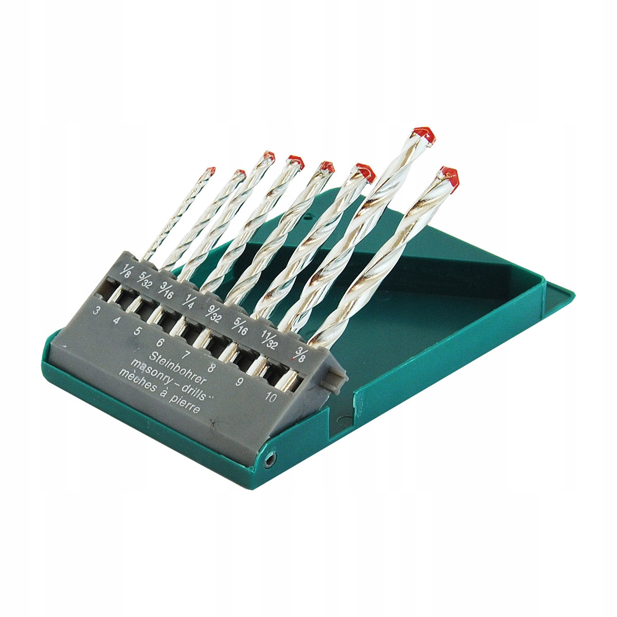 434 WIERTŁA DO BETONU Z UCHWYTEM WALCOWYM 8szt.