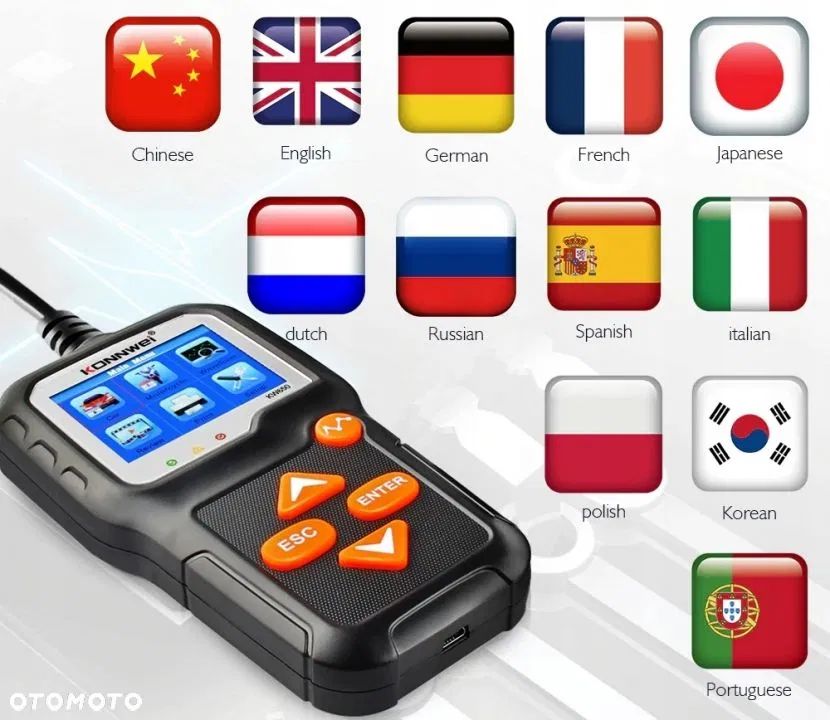 Тестер батареи Konnwei 6V / 12V KW650