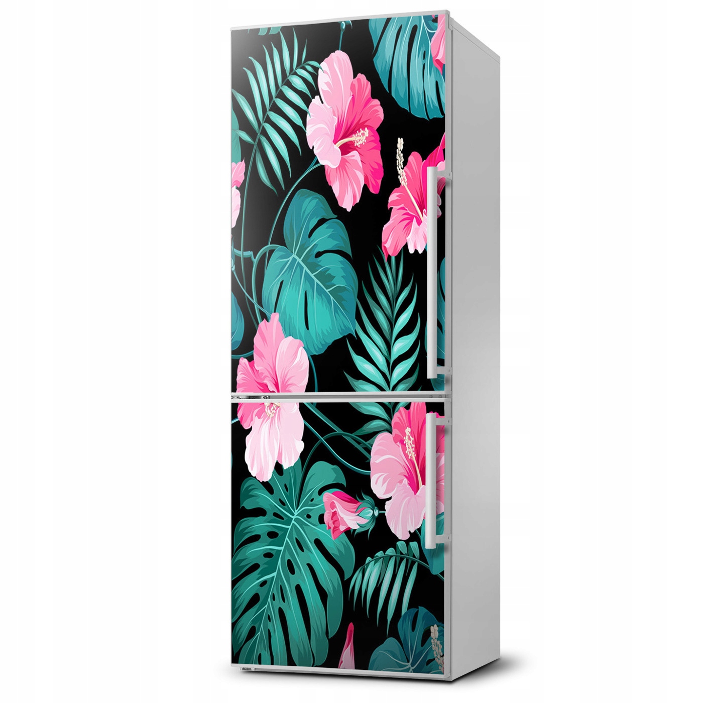 

Foto Magnes na lodówkę Hawajskie kwiaty 60x180