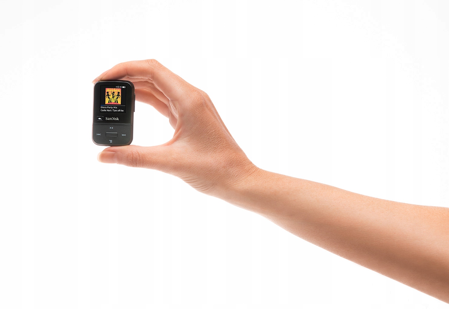 SanDisk lekki MP3 Clip Sport Go niebieski 32 GB Kod producenta SDMX30-032G-E46B